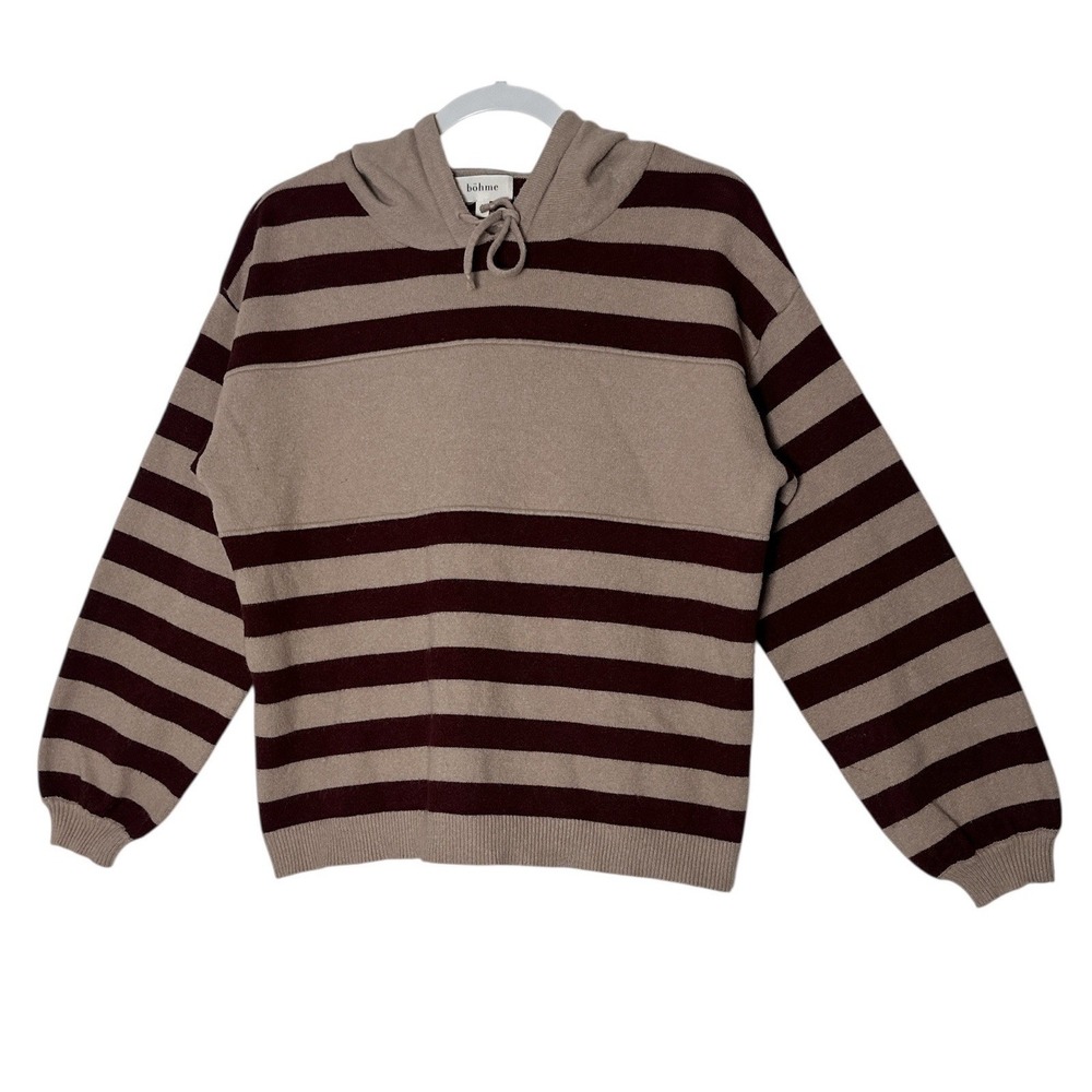 bohme Sweater Hoodie Women's Medium Knit Cozy Outdoor Stretch